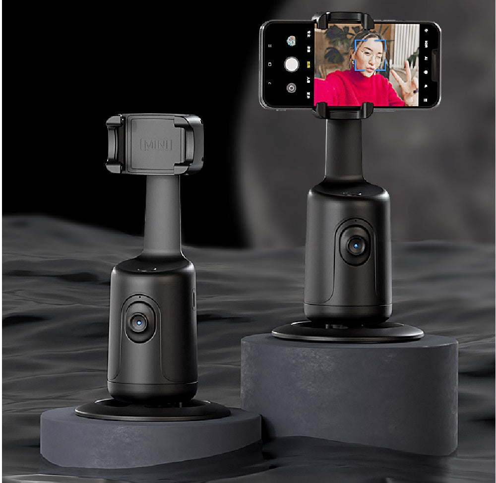 360° AI Face Tracking Gimbal & Phone Stabilizer