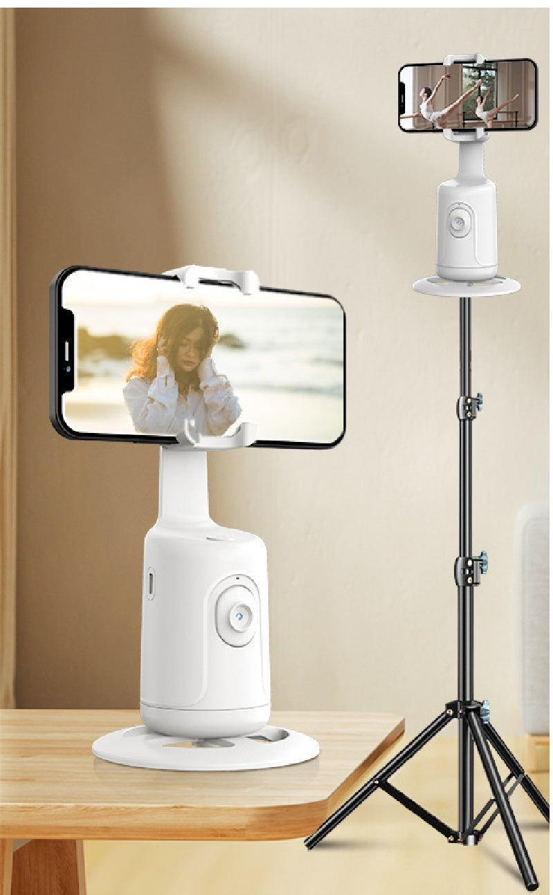 360° AI Face Tracking Gimbal & Phone Stabilizer